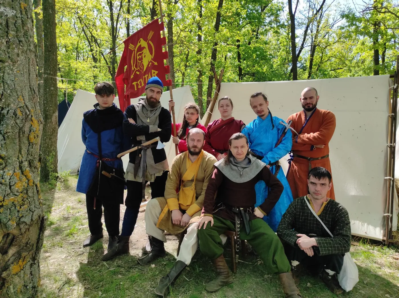 Fotografie din arhiva clubului Tevtar